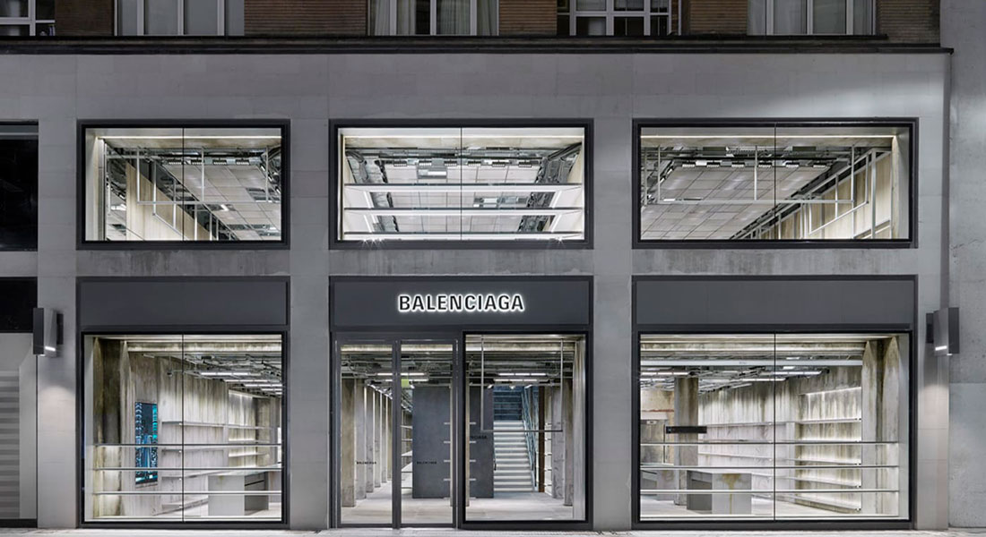 Концепцію Raw Architecture втілили у новому магазині Balenciaga