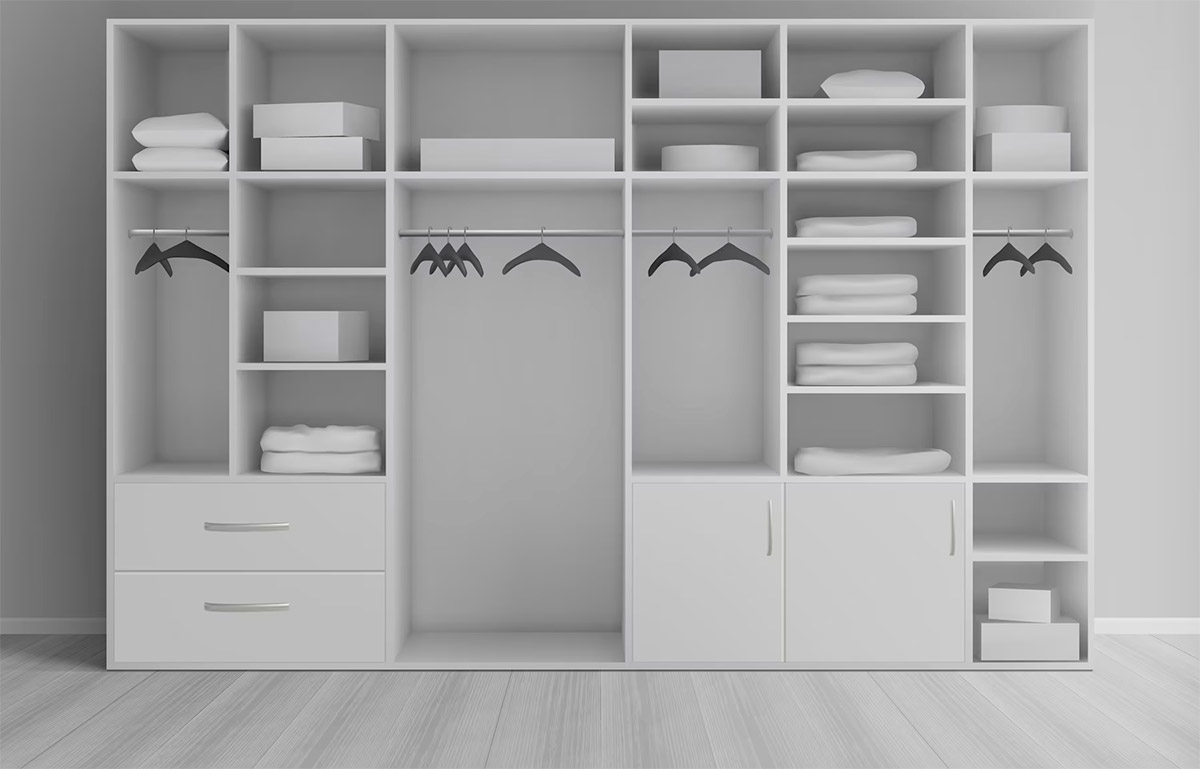Оптимізація простору: як ефективно використовувати полиці у гардеробній для зберігання одягу та аксесуарів